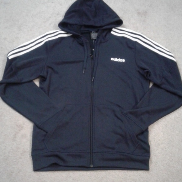 navy blue adidas sweatshirt